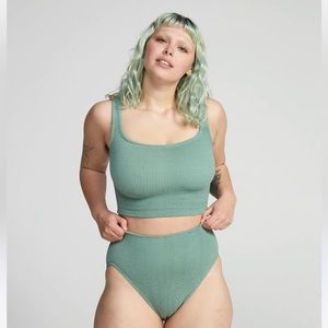 YouSwim - Verve high waisted two piece set - Sage
